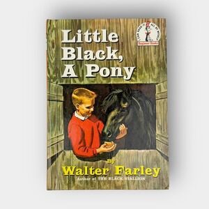 Beginner Books Little Black, A Pony Hardcover Book 1961 Walter Farley